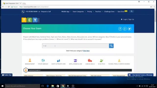 My Online Premium Test Paper(C,C++,Java,Android etc) in one of the Leading Website (TCYonline) смотреть онлайн