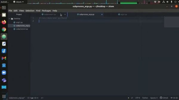 Python 3 Subprocess Module - Run terminal commands from a Python program.