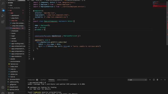 Angular 11| Pagination In a Table | Fetching from Json Data смотреть онлайн
