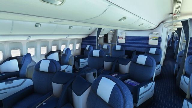 MSFS2020 Captain Sim 777-300ER look and fair review. смотреть онлайн