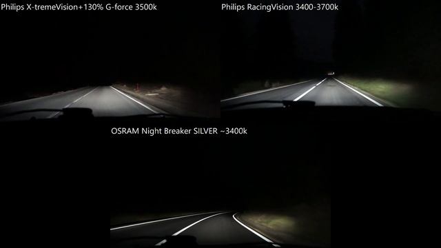 OSRAM Night Breaker SILVER, Philips X-tremeVision G-Force, RacingVision смотреть онлайн
