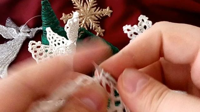 МК АНГЕЛ КРЮЧКОМ/Как связать НОВОГОДНЕГО АНГЕЛА КРЮЧКОМ/How to crocheta Christmas angel. смотреть онлайн