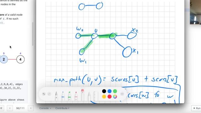 Leetcode 2242. Maximum Score of a Node Sequence смотреть онлайн