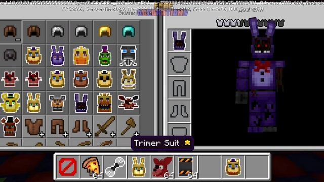 «обзор на мод ФНАФ 1 в Майнкрафт!» (версия 1.19)