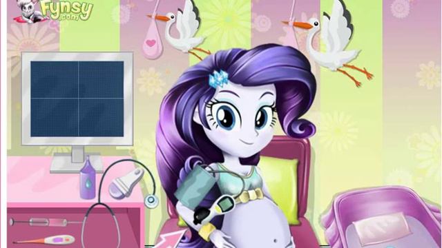 EG: Rarity Is Pregnant. Рарити ждет появления малышки:)))