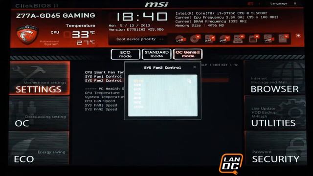 MSI Z77A-G65 Gaming ClickBIOS II смотреть онлайн
