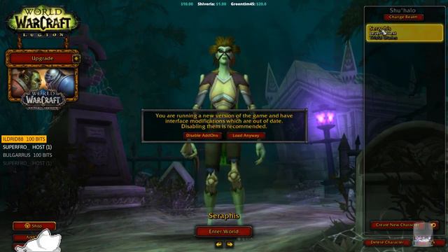 World of Warcraft [PC] Project 60. Warlock. Leveling in Loch Modan. ( ¬‿¬) смотреть онлайн