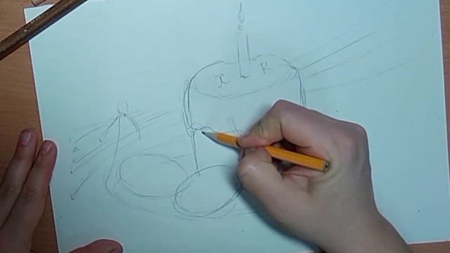 Рисунок на пасху (мастер-класс) смотреть онлайн