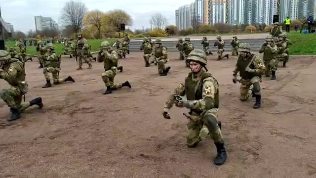 Показательное выступление СПВИ ВНГ РФ