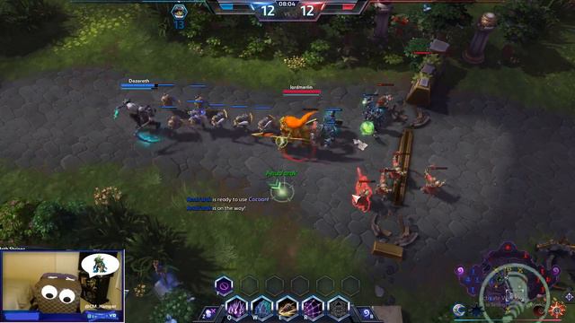 Heroes of the Storm: Livestream - Anub'arak gameplay смотреть онлайн