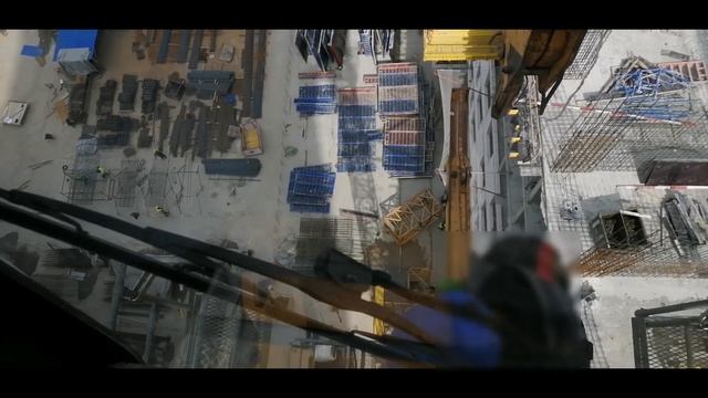 VILOG:Mani kranim yuqoriga kutarildi / My mani crane went up / Башенный кран монтаж смотреть онлайн