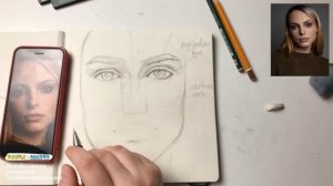 Как нарисовать портрет карандашом. Урок рисования для начинающих