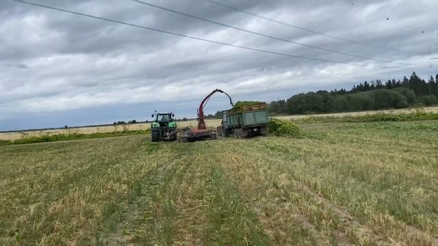 Заготовка силоса в АО КИПЕНЬ смотреть онлайн