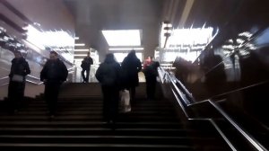 Москва 1779 станция метро Ховрино, выход к автовокзалу Северные Ворота зима день