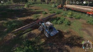 FS 19 - Новый КРАЗ и прицеп.  Лесозаготовка.  Перевозка леса на КРАЗАХ -  KALADOR фермер лесоруб #