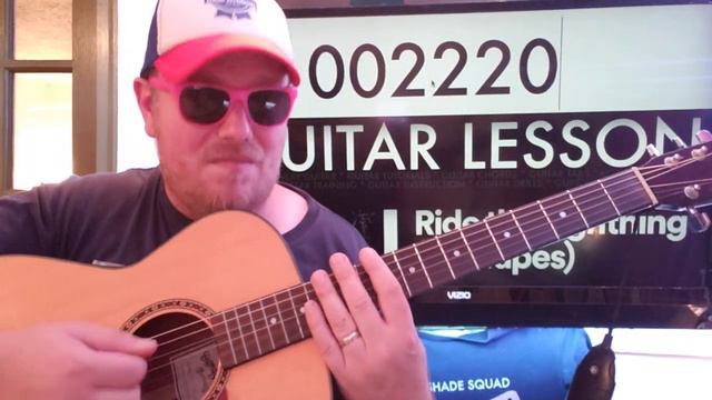 How To Play Ride The Lightning guitar Warren Zeiders // easy guitar tutorial beginner lesson chords смотреть онлайн