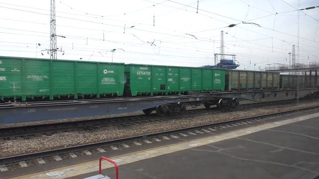 Поездка в электропоезде Эп3д на 4123 киллометр смотреть онлайн
