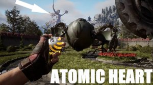ATOMIC HEART КОРОТКИЙ РАЗБОР ТРЕЙЛЕРА НА РУССКОМ! АТОМИК ХАРТ ТРЕЙЛЕР