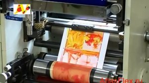 Флексографская печатная машина AtlasFlex-320 - обзорное видео запуска флексографической машины