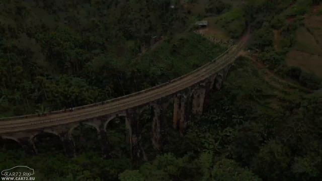 Nine arches bridge, Sri Lanka. Девятиарочный мост, Шри-Ланка. смотреть онлайн