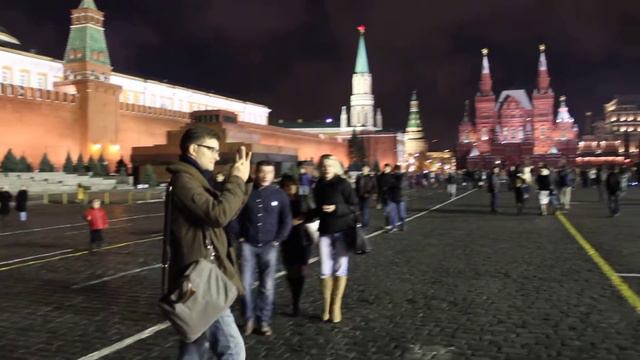 Ночная Москва - Красная площадь/Moscow Red Square смотреть онлайн