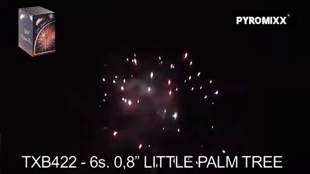 Салют LITTLE PALM TREE TXB 422 Калибр 0,8" 6 залпов смотреть онлайн