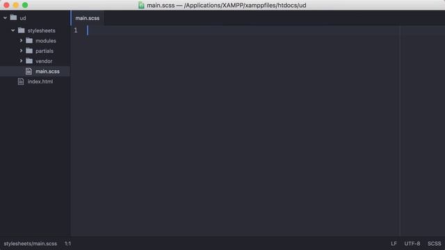 Sass Tutorial for Beginners - Learn SCSS - Sass Crash Course - #5 - Setting Up The Project Structur смотреть онлайн