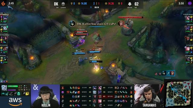 DK vs. G2 | Group Stage | 2022 World Championship | DWG KIA vs. G2 Esports (2022) смотреть онлайн