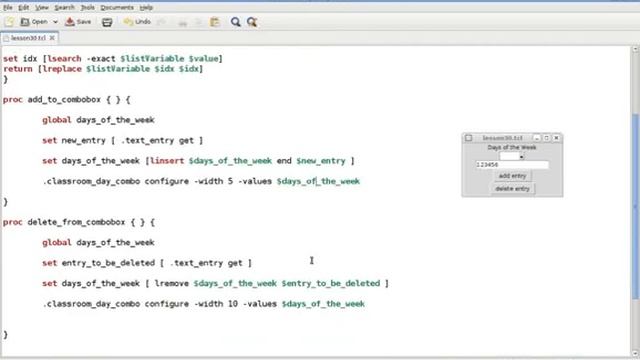 Programming in Tcl/Tk Lesson 30: GUI: Dealing With Combobox. (Arabic Version) смотреть онлайн