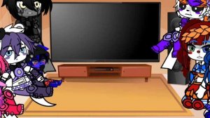 Sister Location react to Another Round / FNAF GACHA /