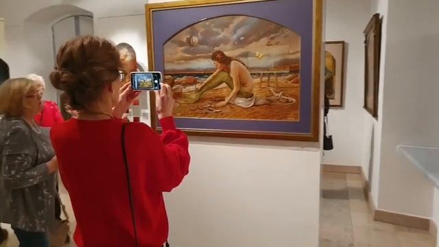 Arkadiusz Dzielawski EXHIBITION - live from the opening part 2 of 3 смотреть онлайн