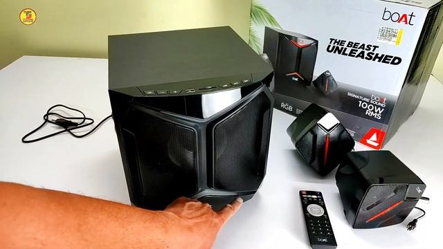 boAt Blitz 2000 100W 2.1 Channel Multimedia Speaker | Unboxing and Review In Hindi смотреть онлайн