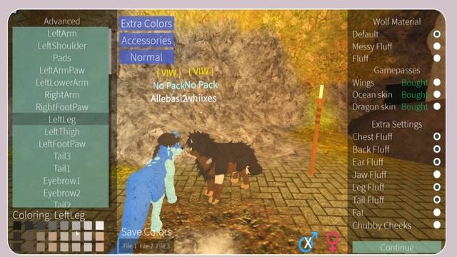 Roblox | Wolves' Life 3 | NO GAMEPASS Wolf Ideas #1 смотреть онлайн