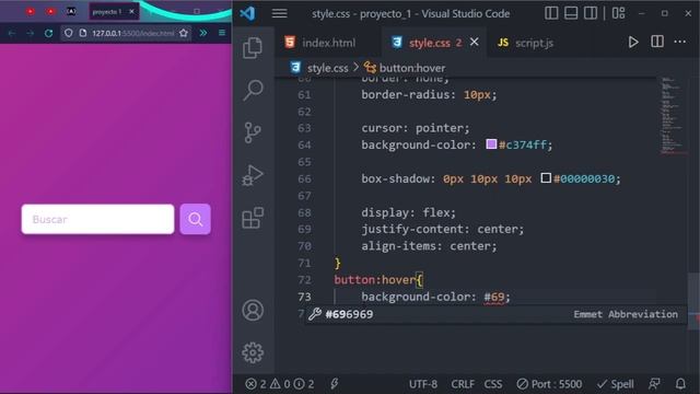 como hacer un buscador animado en html css y javascript смотреть онлайн