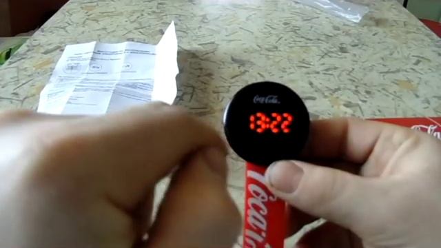 Настройка часов CocaCola
