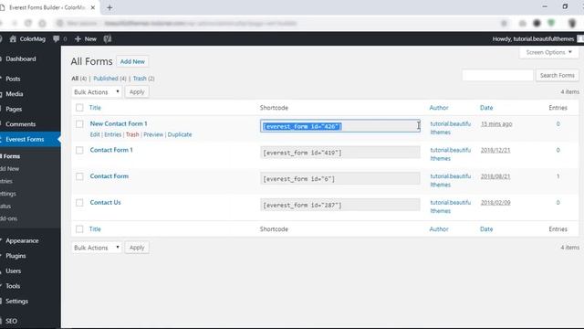 Everest Forms - Contact Form, Drag and Drop Form Builder for WordPress смотреть онлайн