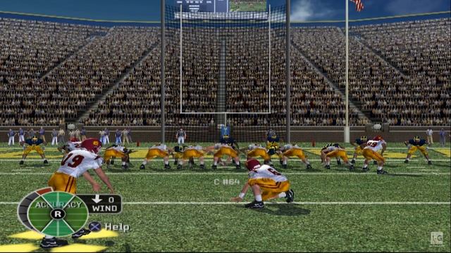 NCAA Football 07 PS2 Gameplay HD смотреть онлайн