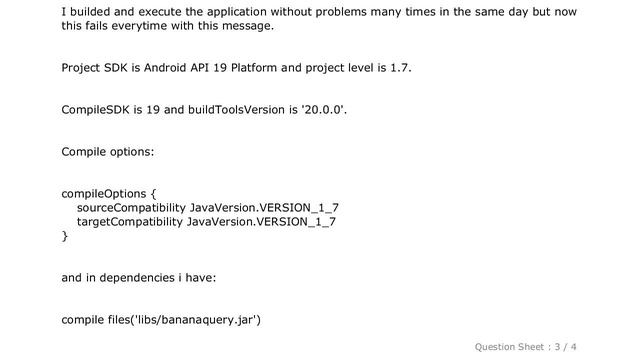 Android : Bad class file magic or version смотреть онлайн