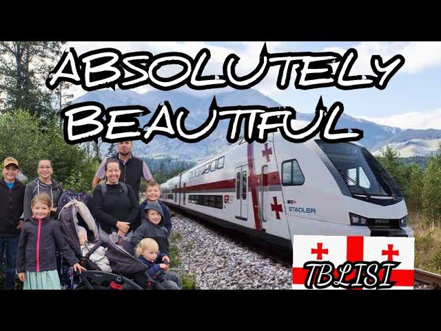 TBLISI-BATUMI GEORGIA on a SWISS Train!! смотреть онлайн
