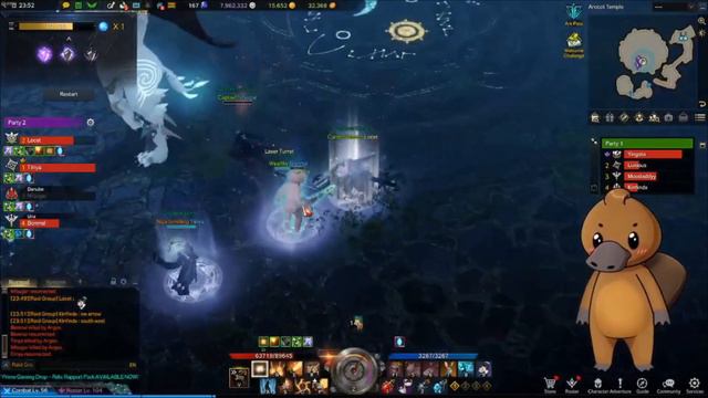 Lost Ark : Argos P1 - P3 Artillerist POV смотреть онлайн