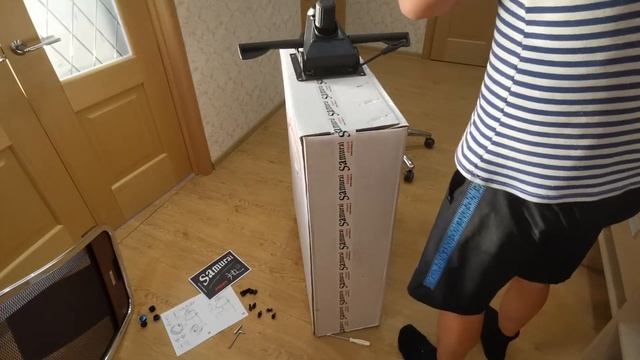 Сборка кресла Samurai SL-1.04 смотреть онлайн