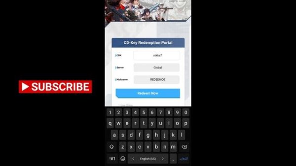 goddess of victory codes - goddess of victory nikke cd key redeem code games