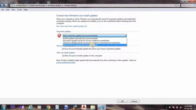 How to completely disable windows 7 updates-2018 смотреть онлайн