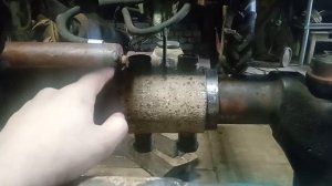 Дозатор на трактор т-16 (часть 1)