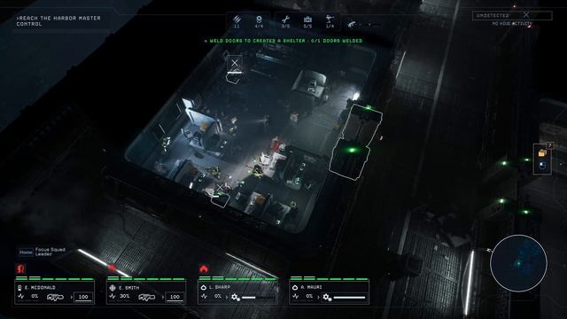 Aliens Dark Descent - Blind Walkthrough - Barley's dock part 2 / No Commentary смотреть онлайн