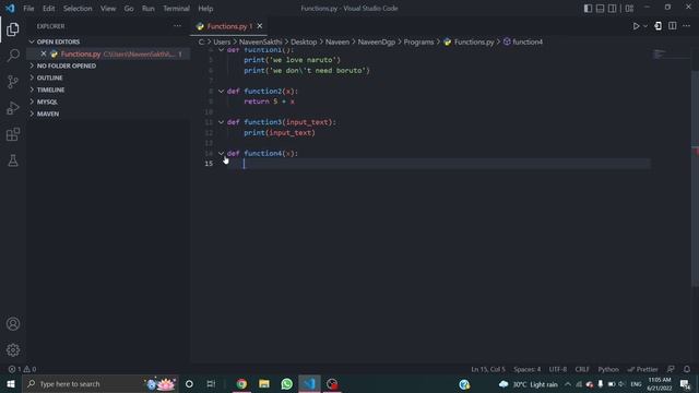 How to use Functions in Python смотреть онлайн