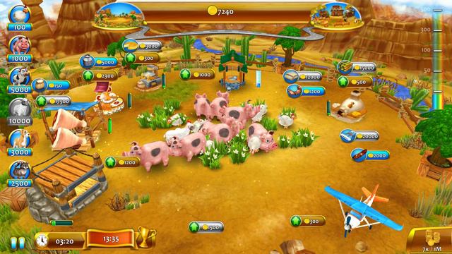 Farm Frenzy 4 (10 минут Gameplay) смотреть онлайн