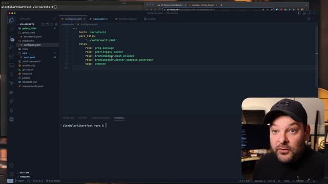 Secret Management with Ansible Vault and docker-compose смотреть онлайн