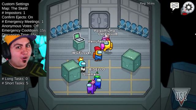 AMONG US MA CON 4 NUOVI RUOLI A CASO!! смотреть онлайн