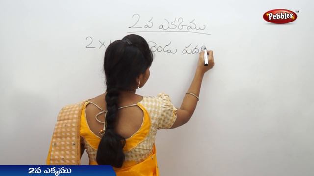 రెండవ ఎక్కము : second table in telugu : Multiplication tables in telugu for kids смотреть онлайн
